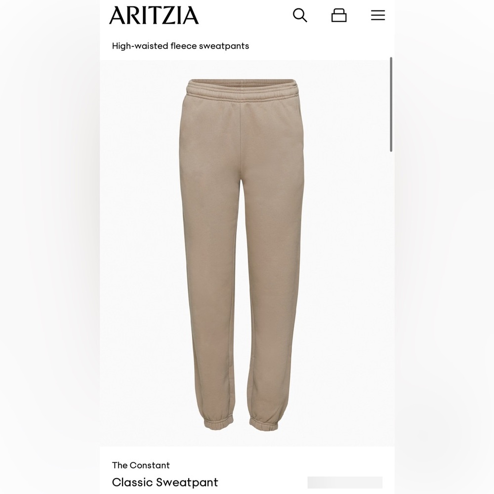 Aritzia Classic Sweatpant